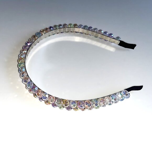 Aurora Crystal Rhinestone Headband - Picture 1 of 2
